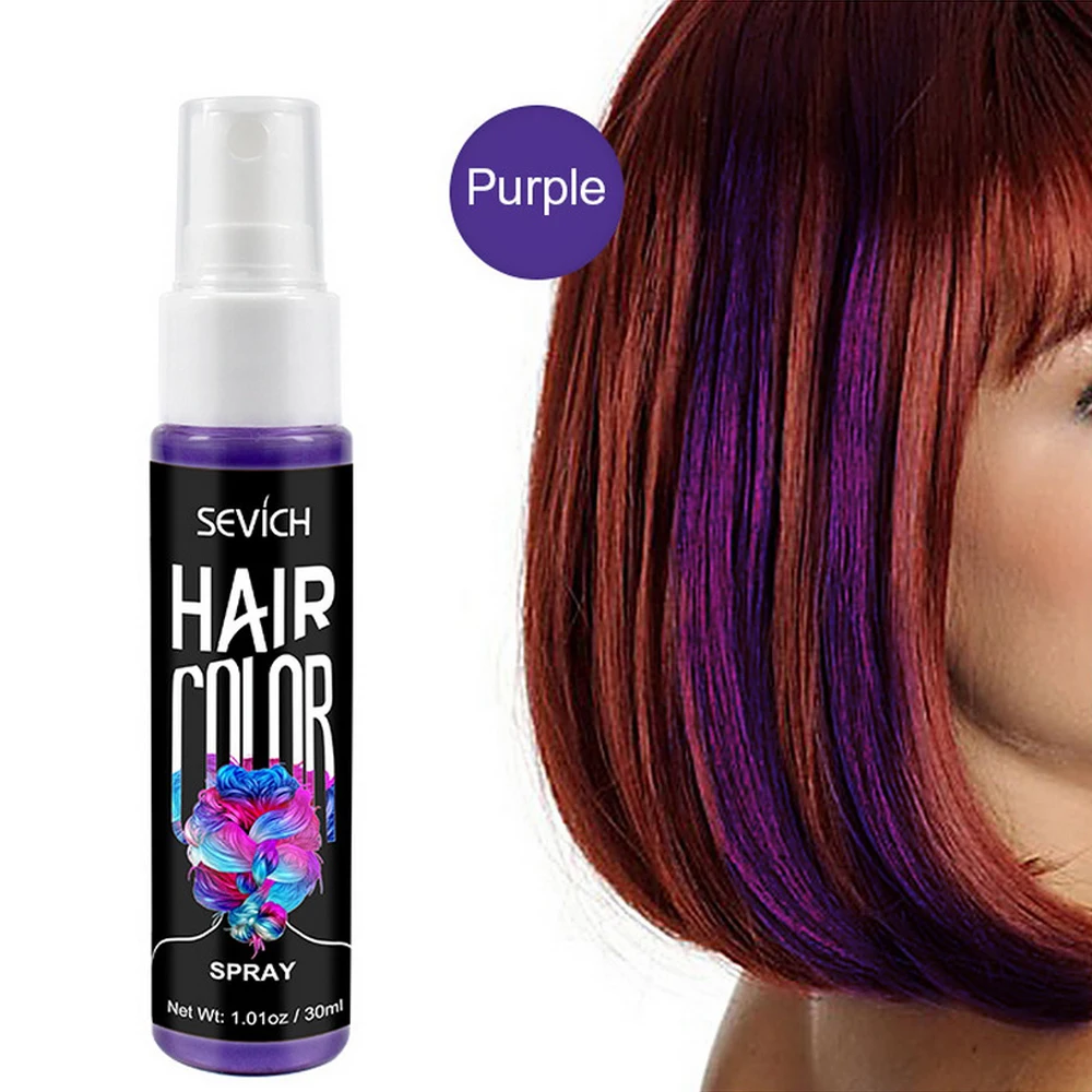 5-color One Time Hair Color Spray 30ml Dye Temporary DIY Washable One-time for Unisex Hot Sell | Красота и здоровье