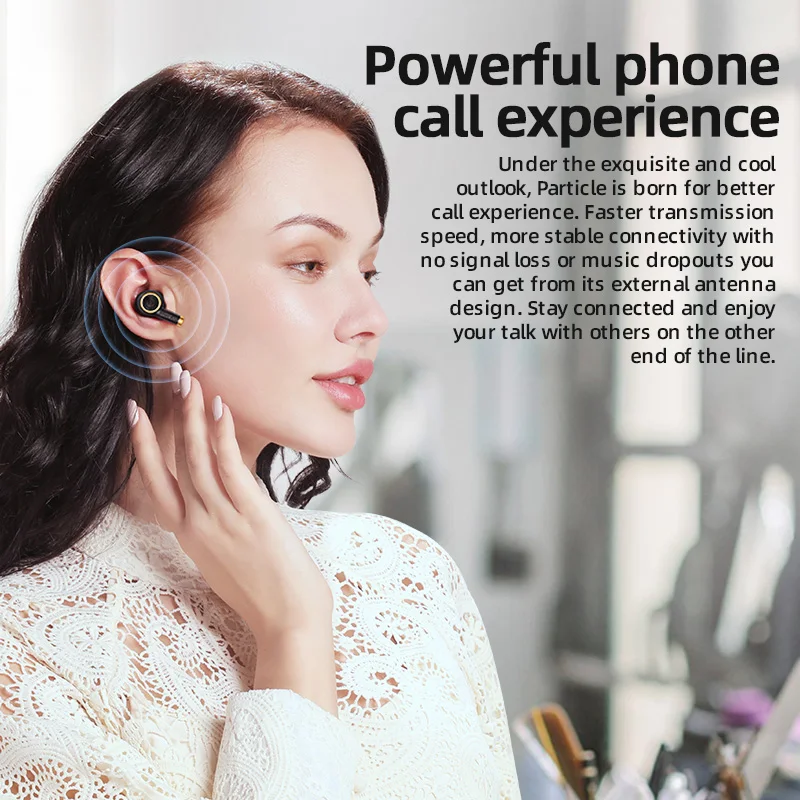 Bluedio Particle wireless earphone Bluetooth-compatible waterproof earbuds sport headset with charging box | Электроника