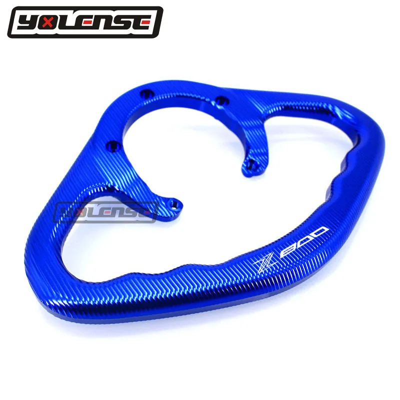 

Motorcycle CNC Aluminum Passenger Handgrips Hand Grip Tank Grab Bar Handles Armrest For KAWASAKI Z800 Z 800 2013 2014 2015 2016