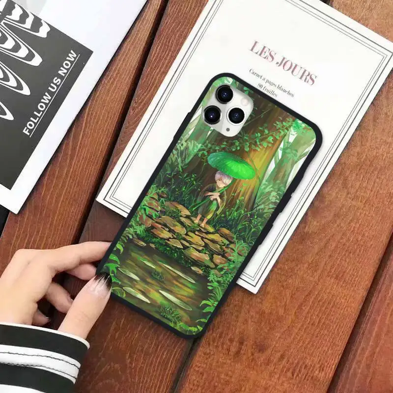 

Mushishi Japanese Anime Phone Case for iPhone 11 12 pro XS MAX 8 7 6 6S Plus X 5S SE 2020 XR