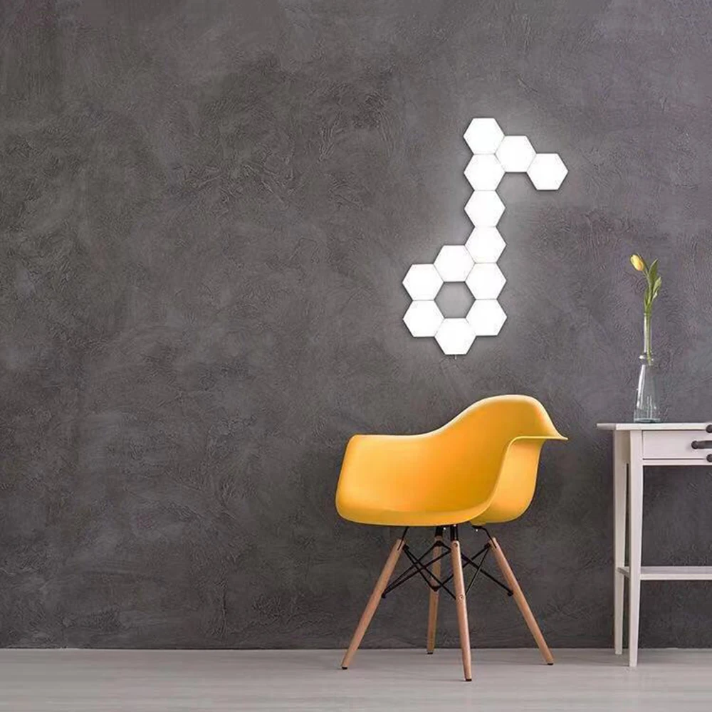 Светодиодные шестигранные ночник светильник настенный светильники квантовые