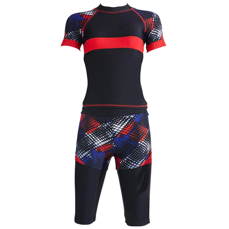 Консервативный детский купальный костюм из двух предметов Мусульманский