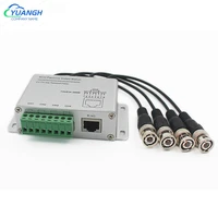 4ch 8ch cctv passive video balun transmitter receiver bnc male to utp rj45 cat5 utp balun transmission for cctv camera system