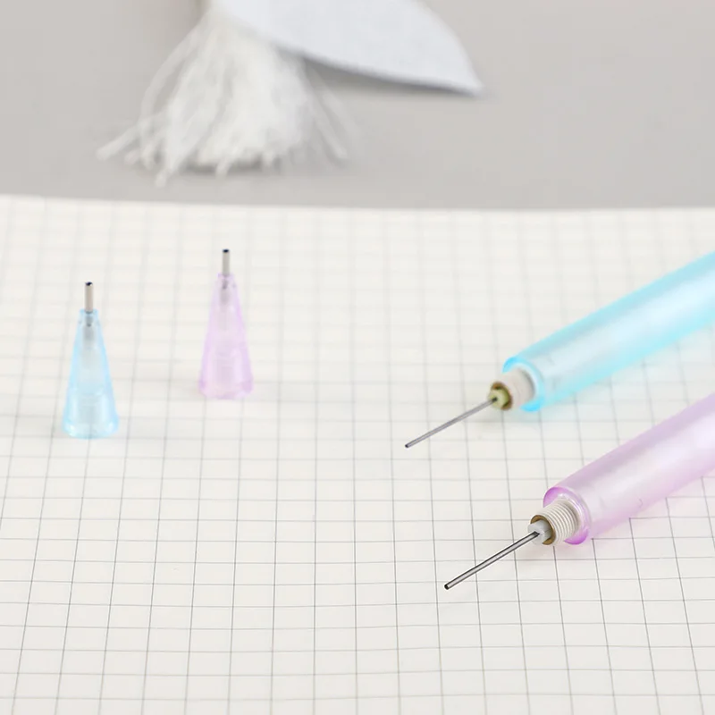 

30 pcs/lot Creative Leaf Pendant Mechanical Pencil Cute Student Automatic Pen For Kid School Office Supply