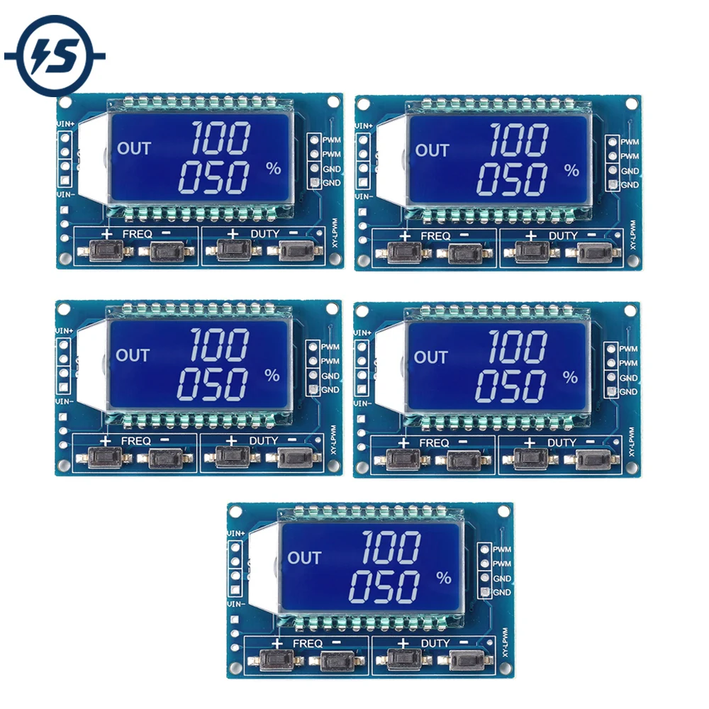 Генератор сигналов PWM частота импульсов рабочий цикл регулируемый модуль ЖК