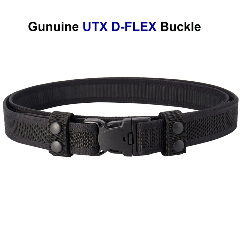 Ремень тактический Мужской армейский пояс с быстросъемным ремнем двухслойный