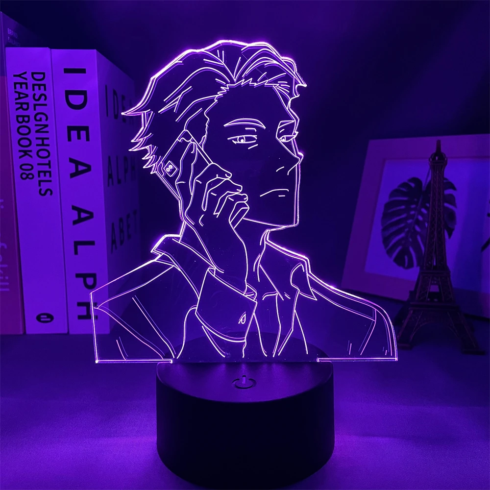 

Anime Jujutsu Kaisen Led Light Kento Nanami for Kid Bedroom Decor Nightlight Friend Birthday Gift Manga Led Lamp Jujutsu Kaisen