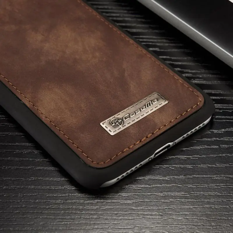 Кожаный чехол для iPhone X XS XR 11 PRO MAX 8 7 plus 6 6S Plus многофункциональный кожаный