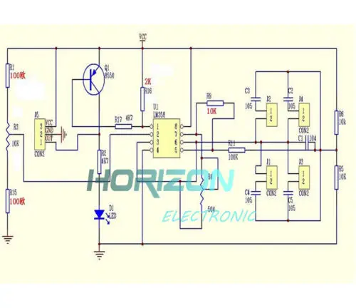 

NE555 Pulse Module LM358 Duty Cycle Frequency Adjuable Module Square Wave