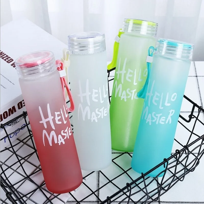 

Seven Color Glass Frosted Gradient Glass Creative Commemorative Water Cup Enterprise Advertising Activities Gift Cup Lovers