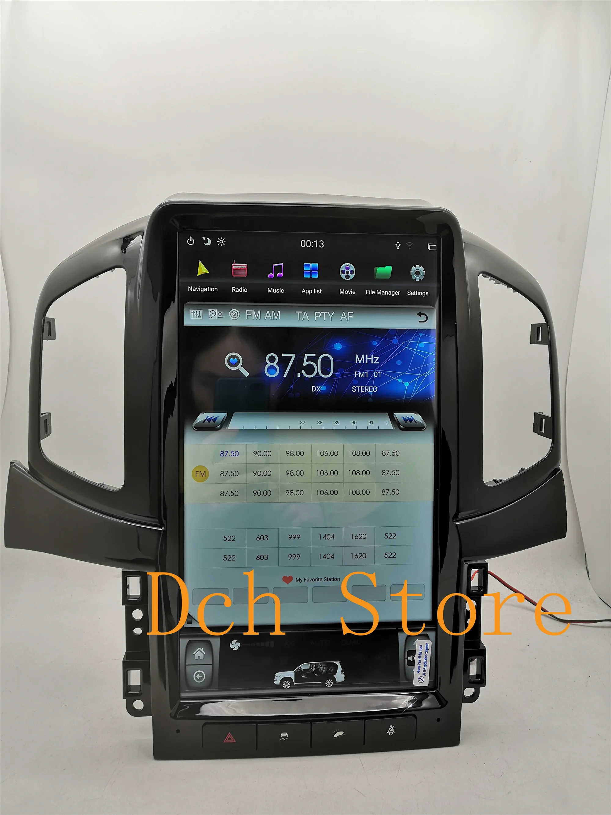 13,6 ''вертикальный экран Tesla стиль Android 8,1 автомобильный DVD gps навигатор плеер для Chevrolet captiva 2013 PX6