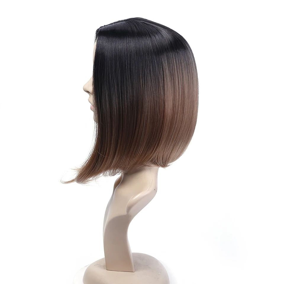 Женский парик MUMUPI черный коричневый серый синий розовый цвет для