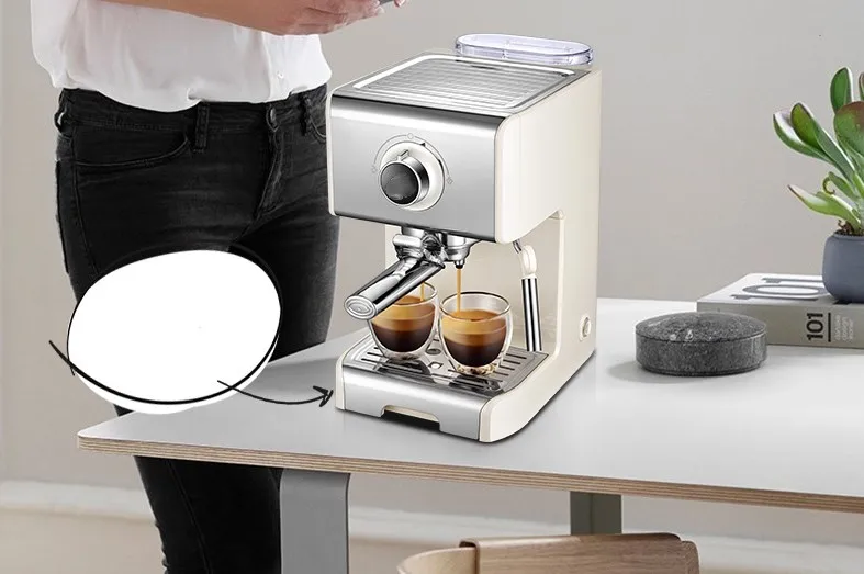 Italian Coffee Machine Pump type Semi-automatic Espresso Maker Home Coffe Commercial Milk Frother |