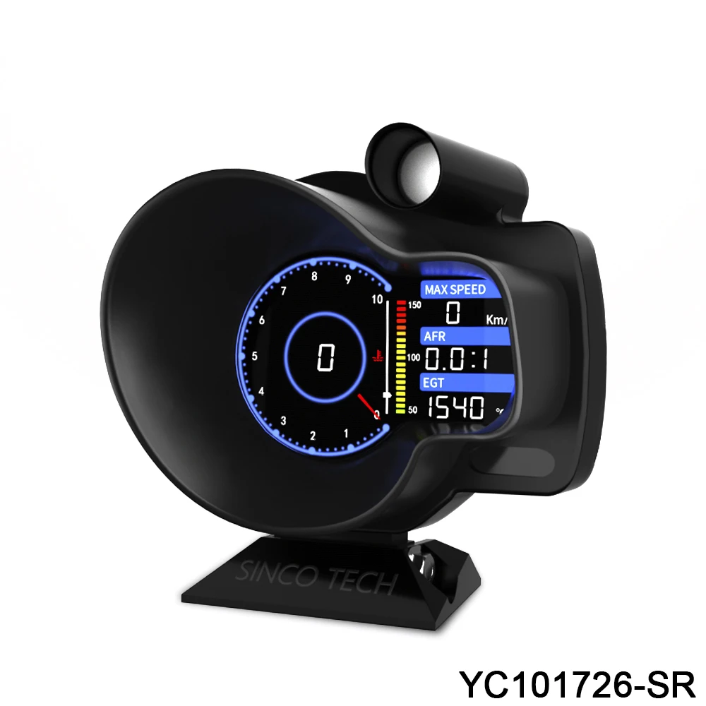 Цифровой измеритель уровня топлива 18 в 1 скорости температуры охлаждающей