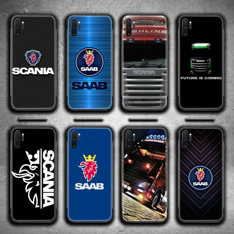 

Scanias Truck Phone Case For Samsung Galaxy Note20 ultra 7 8 9 10 Plus lite M51 M21 M31S J8 2018 Prime