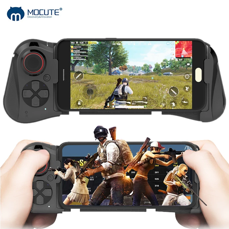 Mocute Gamepad 058 update 060 PUBG Controller For Cellphone Android Wireless Telescopic Joysticks For iPhone IOS13.4 images - 6