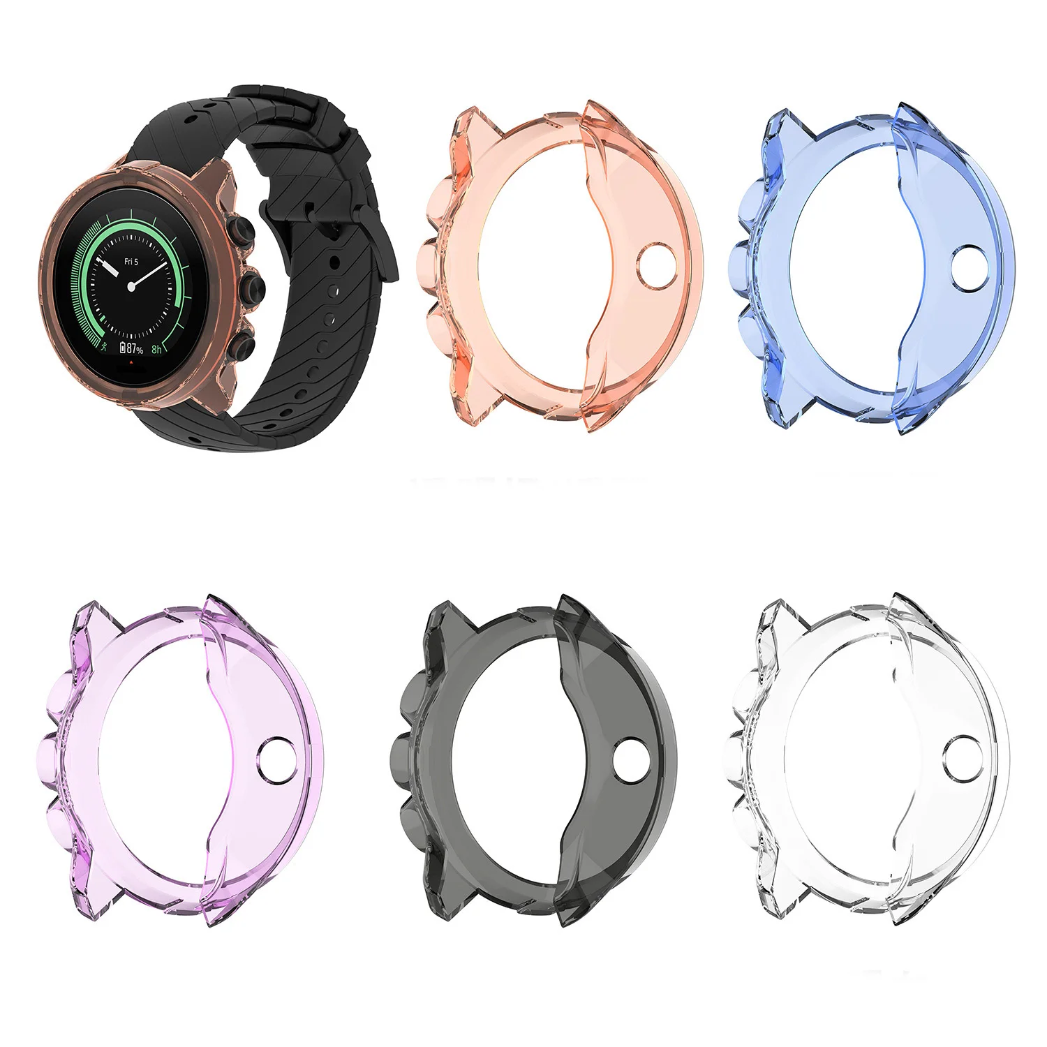 

Женский защитный чехол для экрана, рамка для Suunto 9 Spartan Sport, чехол-бампер для часов Hr Baro Suunto9