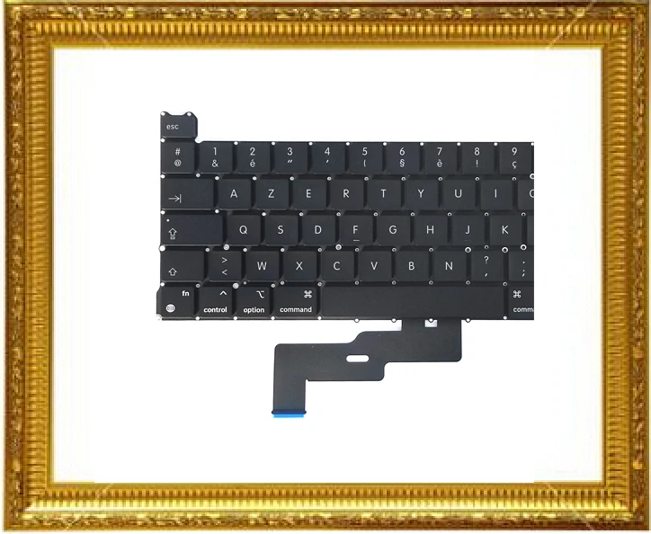 Ноутбук Французский стандарт A2338 клавиатура AZERTY клавиша для Macbook Pro Retina 13 3 &quotA2338