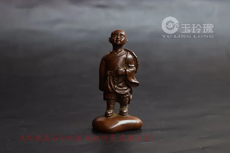 

Solid copper small sand and antique bronze carving