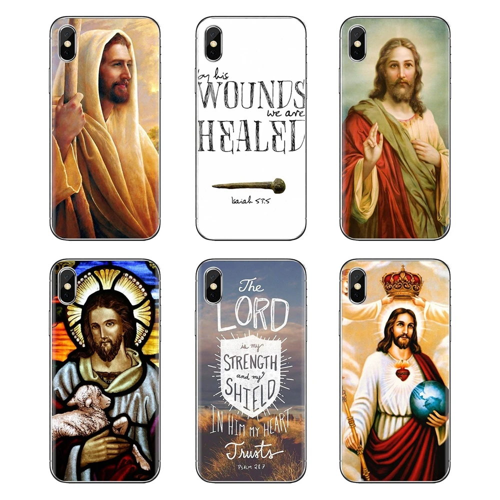 Христос Иисус Библия стих крест арт мягкая сумка чехол для sony Xperia Z Z1 Z2 Z3 Z5 compact M2 M4