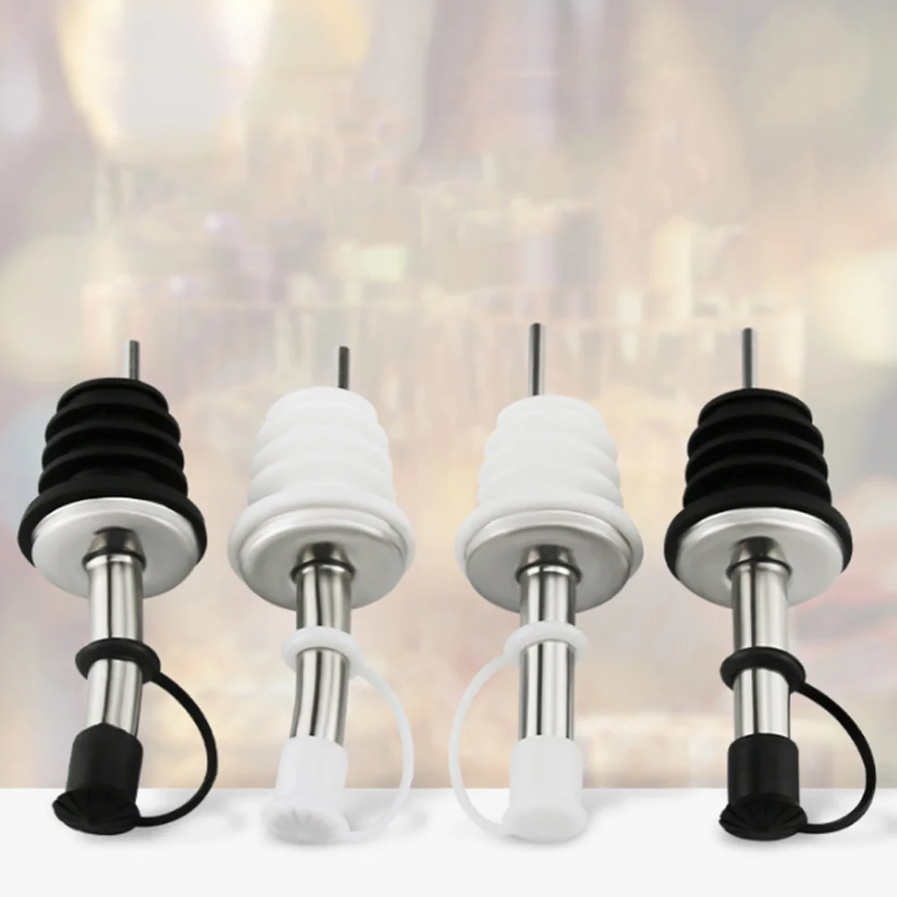 4 шт. Нержавеющая сталь дозаторы пылезащитные заглушки бутылка для оливкого