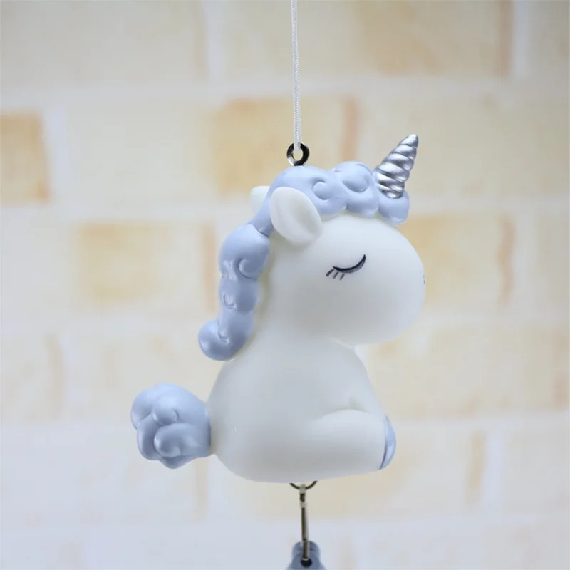 Мультяшный Единорог подвеска колокольчик креативная Подвеска для девочек