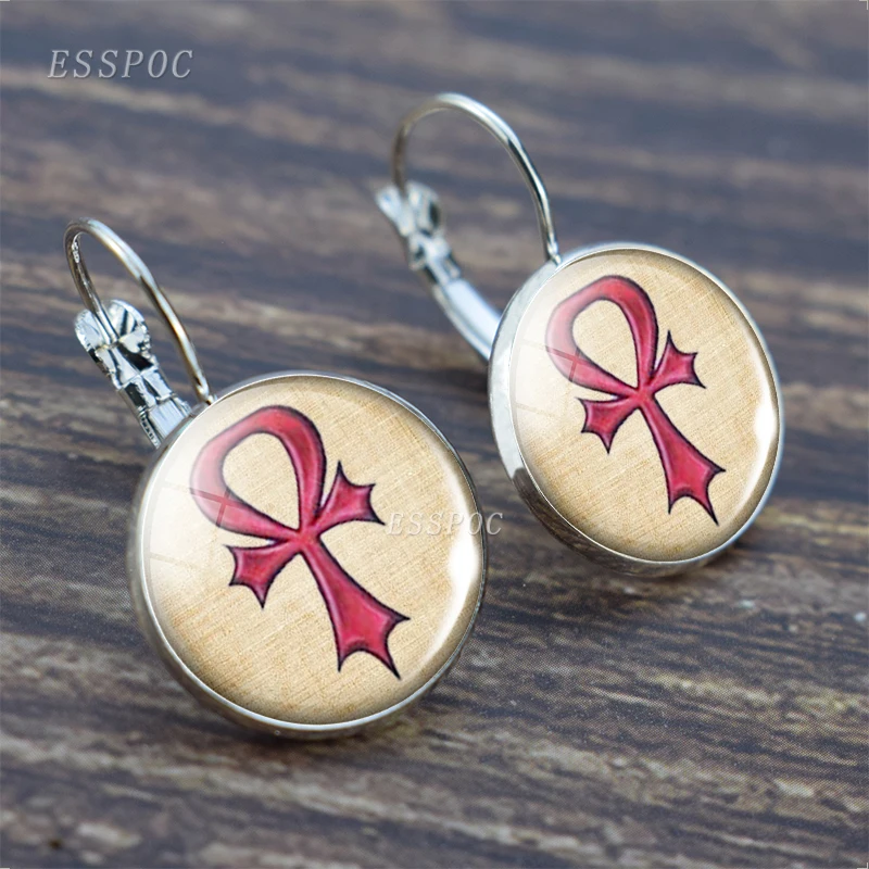 Египетский Анкх серьги гвоздики в форме пирамиды Фараона стиле древней египтной