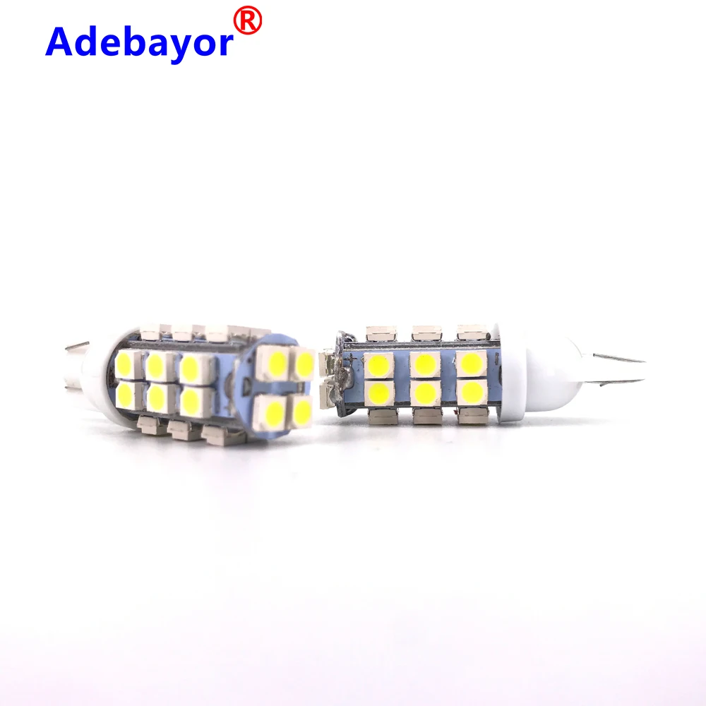 10 шт. светодиодный светодиодные лампы T10 1210/3528 smd 168 194 t10 W5W|Сигнальная лампа| |