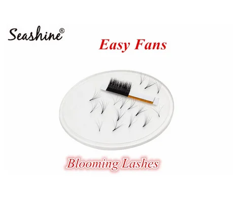 

Ресницы Накладные Seashine Easy Fan, принадлежности для наращивания, искусственные норковые ресницы, накладные, для школы, макияж, красота