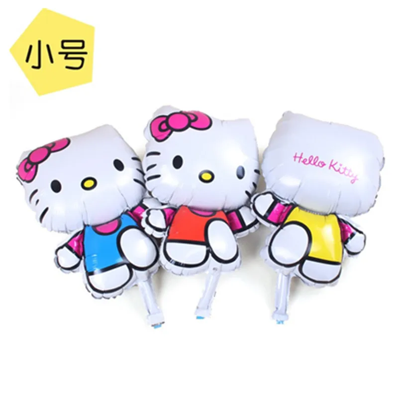 114*70 см Большой размер hello kitty кошка фольгированный шар/85*50 см Средний Мультфильм Свадьба День рождения надувные декорации для вечеринки воздушный шар