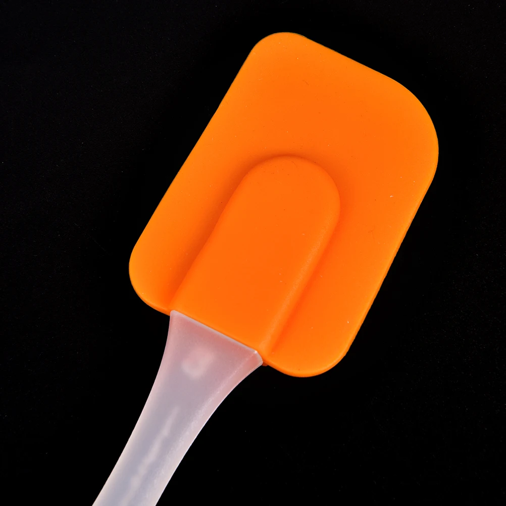

New Arrival 1pcs Food Grade Silicone Spatula Non-stick Butter Cream Spatula Pastry Scraper Bakeware Cooking BakingTools For Cake