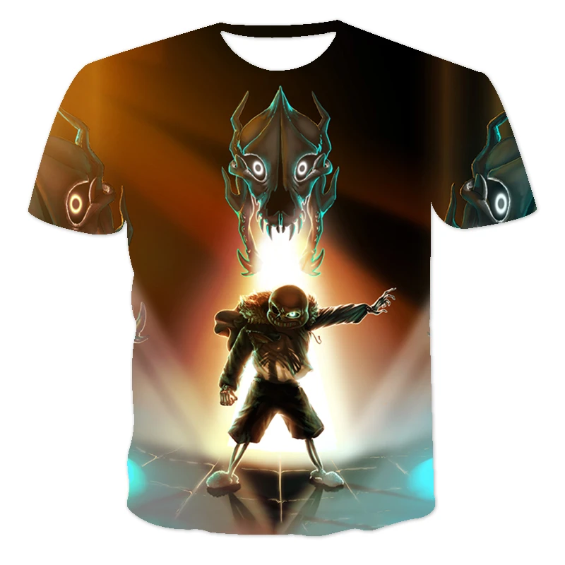 

Summer New 3D Printing Harajuku All-Match T-Shirts Under The Legend Printed Kids Clothes Sweatshirt 3-15 Years Old Girl T-Shirts