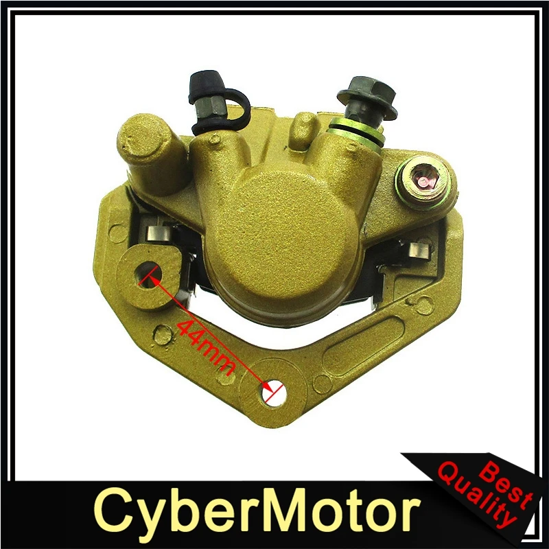 Передний тормозной диск суппорт для 50cc 2 тактный Черный кот скутер Yamaha Zuma YW50 2T Honda