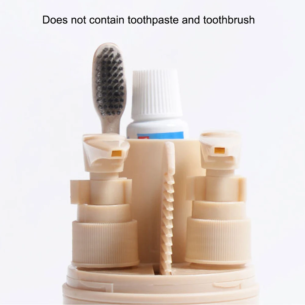 Портативный пополняемый держатель для зубных щёток и бутылок|Многоразовые