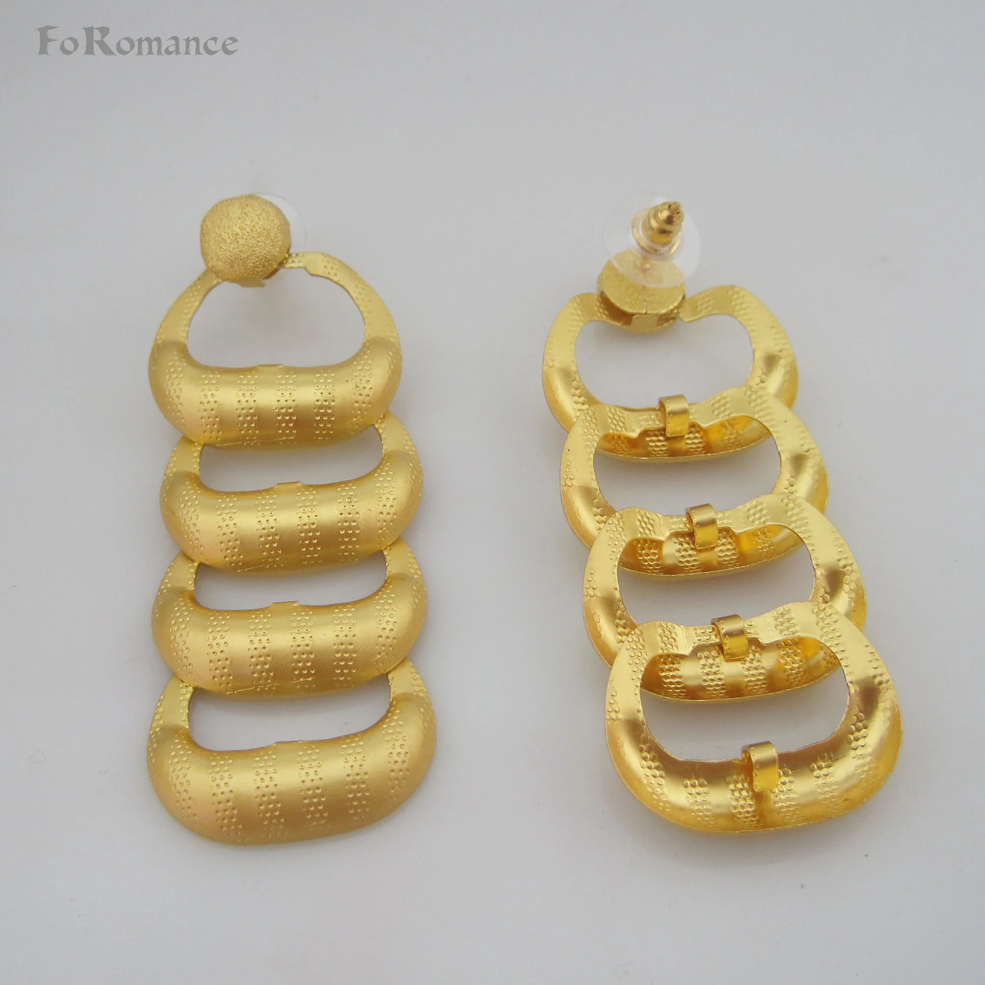 Серьги Foromance GP Длинные латунные серьги 2 56 &quotнеправильной формы|Серьги-подвески| |