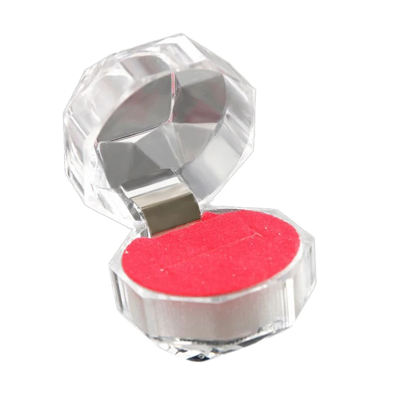 

20 Pcs Jewelry Package Ring Earring Box Acrylic Transparent Wedding Packaging Jewelry Box