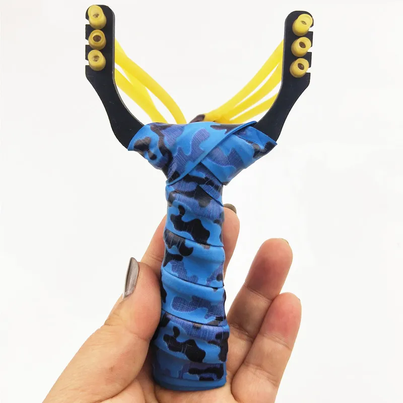 Новая Профессиональная Рогатка из титановой стали для стрельбы мощная Резиновая