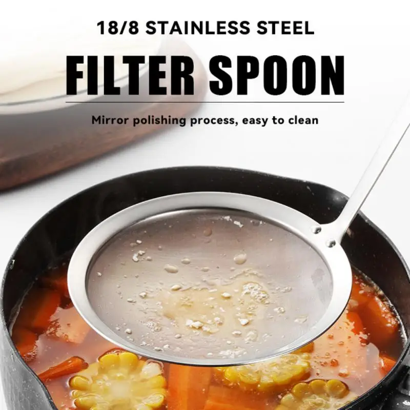 Сетка из нержавеющей стали соевое молоко сок остатки лекарств ложка-фильтр для