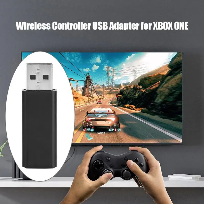 Для Windows 10 только новый портативный беспроводной геймпад USB адаптер приемник