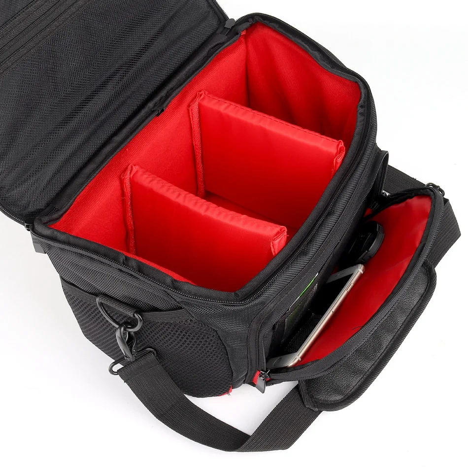 DSLR Camera Bag Waterproof Shoulder Case For Canon Camera Nikon Sony Bag Fujifilm Panasonic
