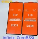 Закаленное стекло 21D с полной проклейкой для infinix Zero 8 8I 10H, 2 шт.