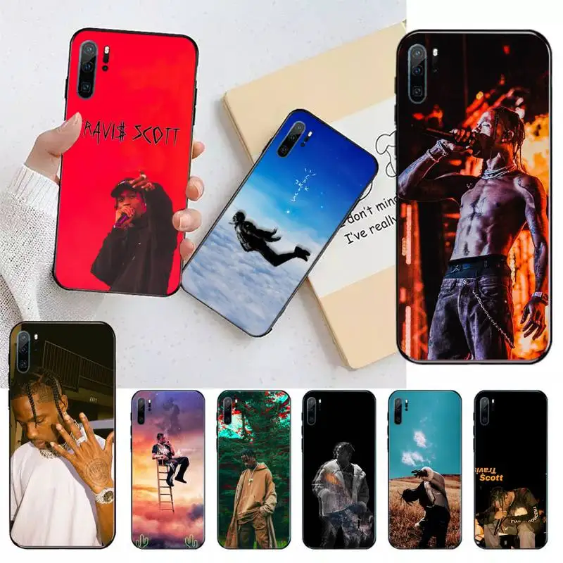 

Rapper Travis Scott Phone Case For Huawei honor Mate 10 20 30 40 i 9 8 pro x Lite P smart 2019 Y5 2018 nova 5t