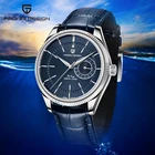 Часы наручные Pagani Мужские кварцевые, дизайнерские брендовые роскошные, с кожаным ремешком, водонепроницаемость 2021 м, 200