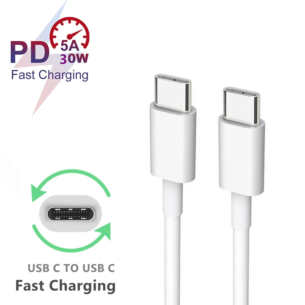 Кабель PD для быстрой зарядки длина 2 м 1 кабель USB Type C к синхронизации данных Oneplus 7T