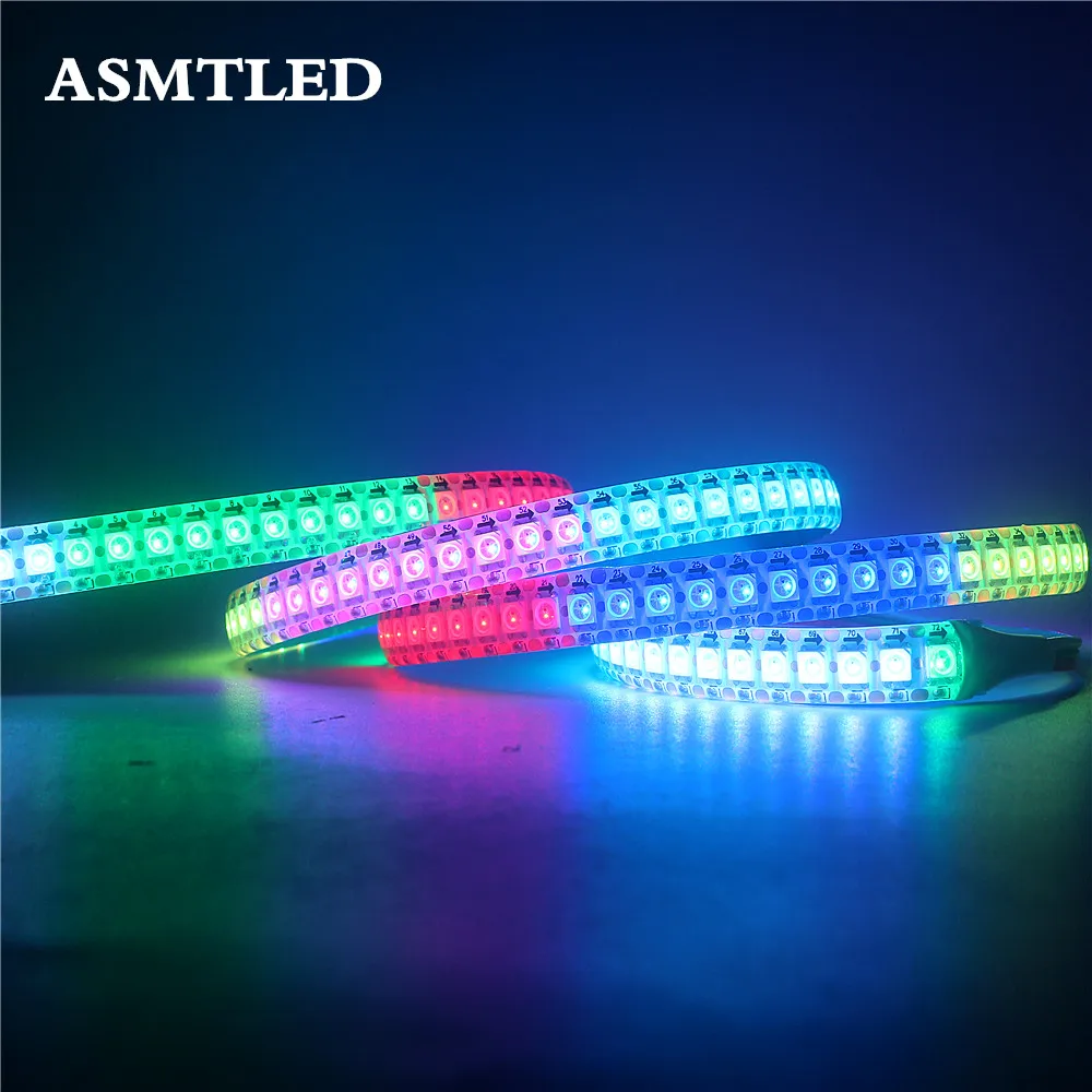 

DC5V WS2812B 1m/2m/3m/4m/5m 30/60/144 pixels/leds/m Smart LED Pixel Strip,Black/White PCB,WS2812 IC;WS2812B/M,IP30/IP65/IP67