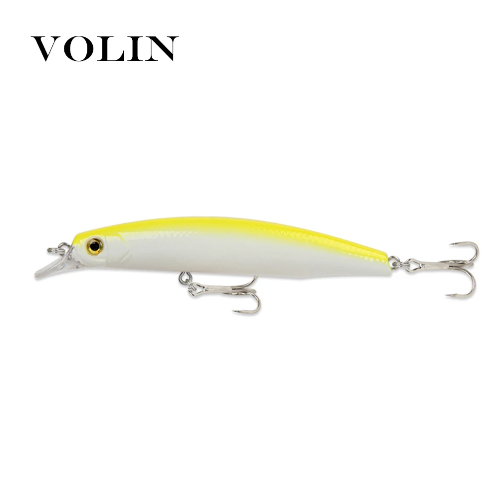 Volin 1 шт. новая Рыболовная Приманка Minnow 90 мм 10 9g Приостановка искусственный