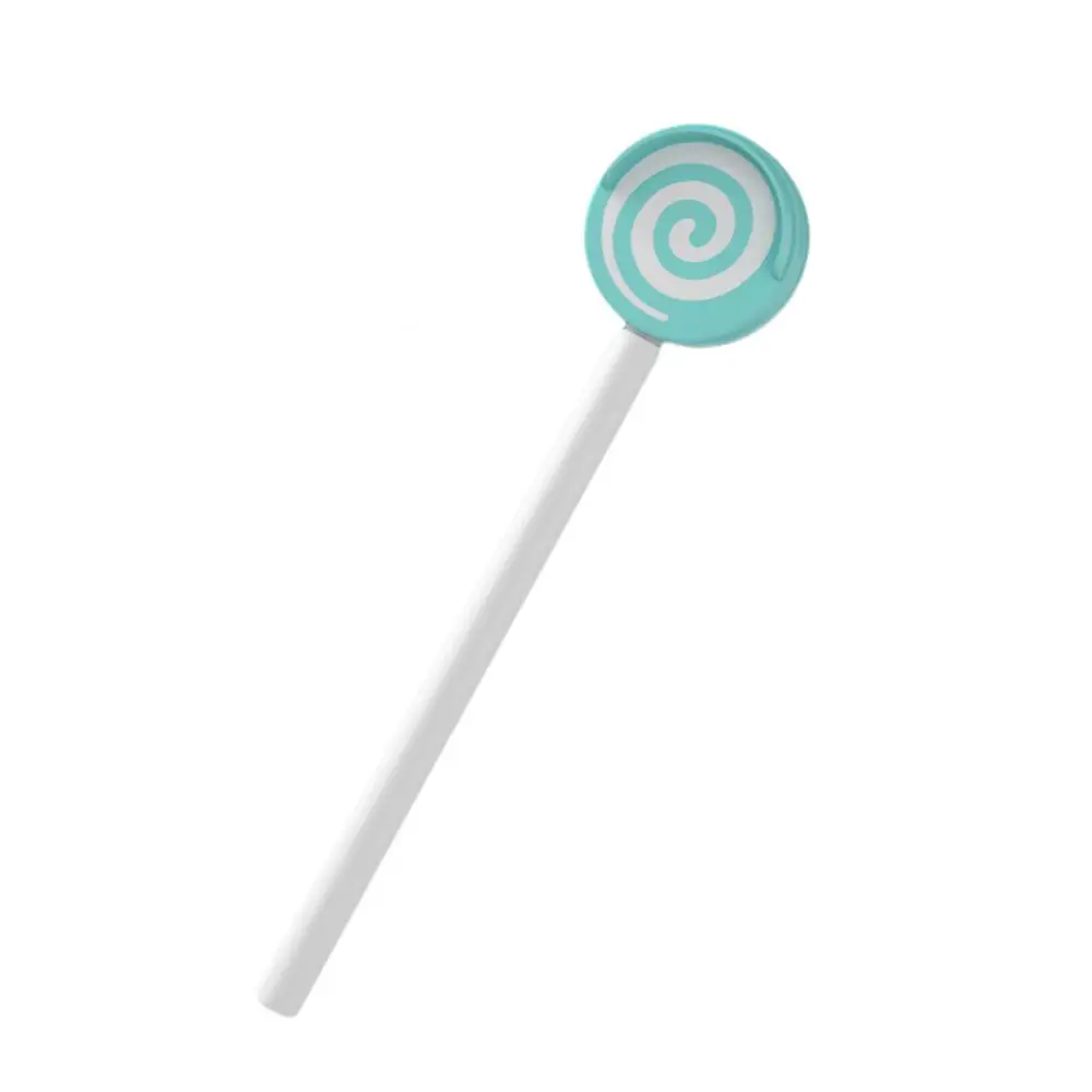 Limpiador y rascador de lengua con forma de piruleta para beb&eacute;, limpieza Oral, respiraci&oacute;n fresca, herramienta de cuidado-2