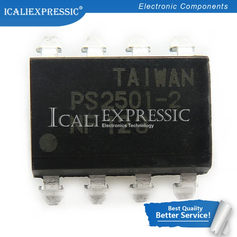 

10 шт PS2501L-2 PS2501-2 PS2501 SMD-8 DIP-8