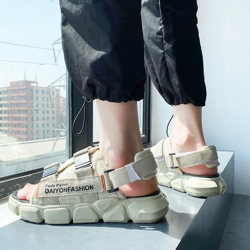 Сандалии мужские летние для отдыха пляжа римские сандалии гладиаторы