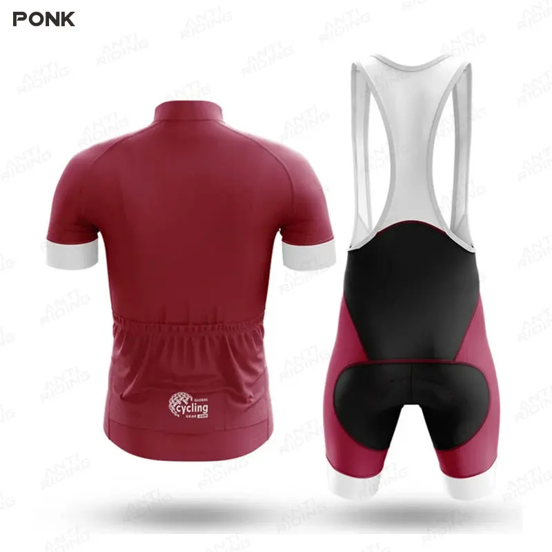 

Christmas present Cycling Jersey Set Cycling Clothing Suits MTB Cycling Clothes Bib Shorts Set Men Bike Ropa Ciclismo Triathlon